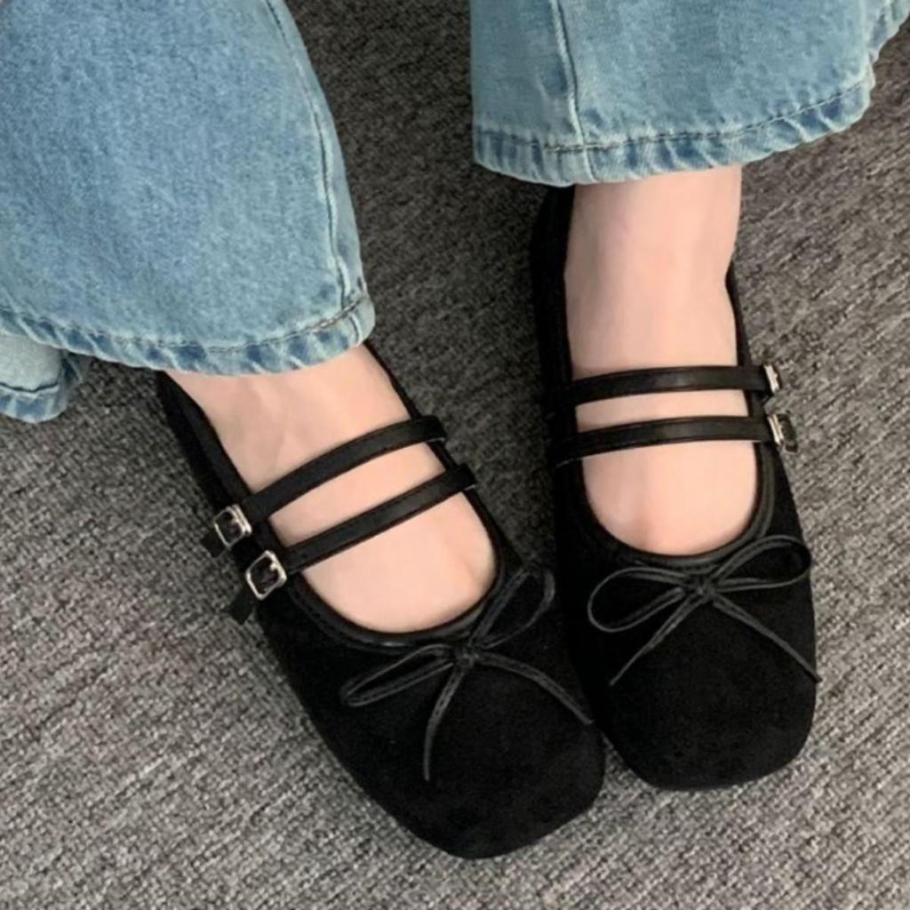 Leopardenmuster Japanischer Felsenfisch Ballerinas - Damen Vielseitige Slipper Abendschuhe