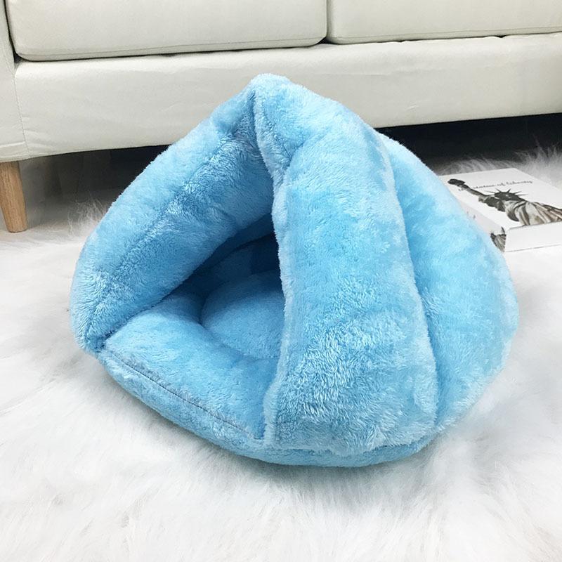 Triangle Cat Nest Winter Warm Pet Dog Nest Dog Mat Thickened Sleeping Bag Yurt Nest Slipper Nest