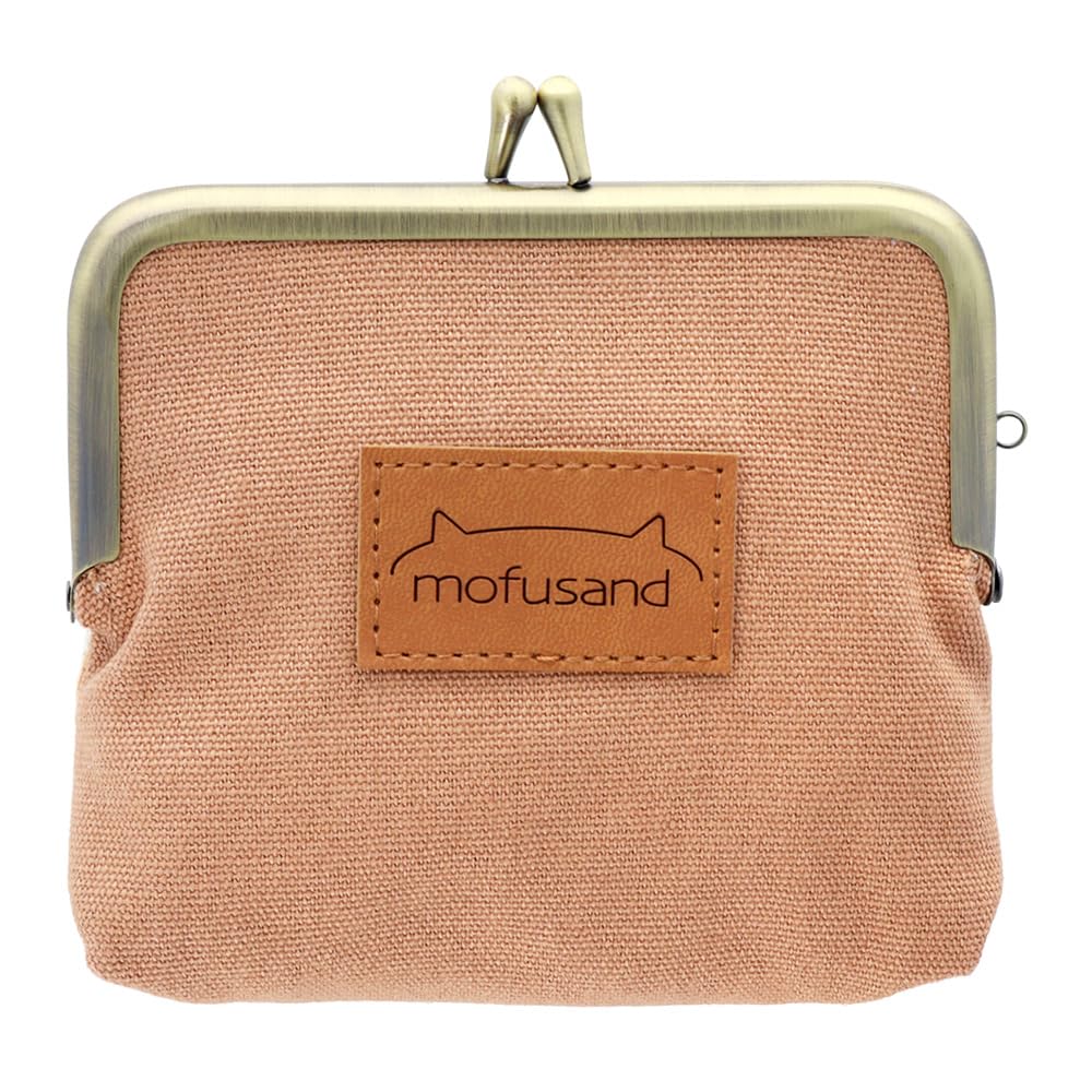 Sunstar Stationery mofusand Mini Embroidered S2323630 Pouch, Purse, Hachi-Nyan,