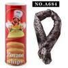 Funny Bouncing Snake Surprise Gift In Potato Chip Can