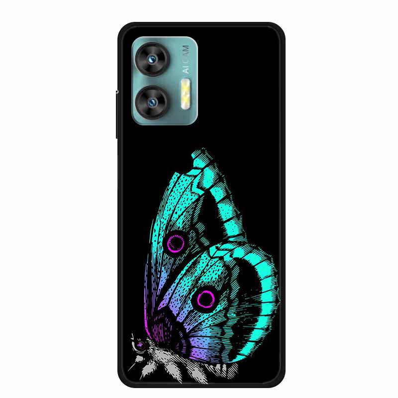 Pro Oukitel C36 C35 Pouzdro Luxusní TPU Měkké Silikonové Pouzdra na Telefon Zadní Kryt pro Oukitel C35 OukitelC36 Nárazuvzdorné Květiny Fundas