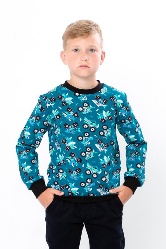 Stylish Boys’ Sweatshirt – Round Neck & Stretch Cuffs, Any Season, 6069-055-4 HC