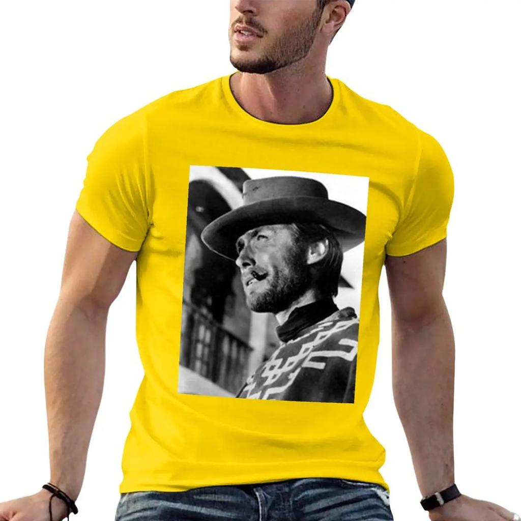 The Clint Eastwood Archive Tshirt Plus Size Tops Funnys Summer Tops Mens Clothing