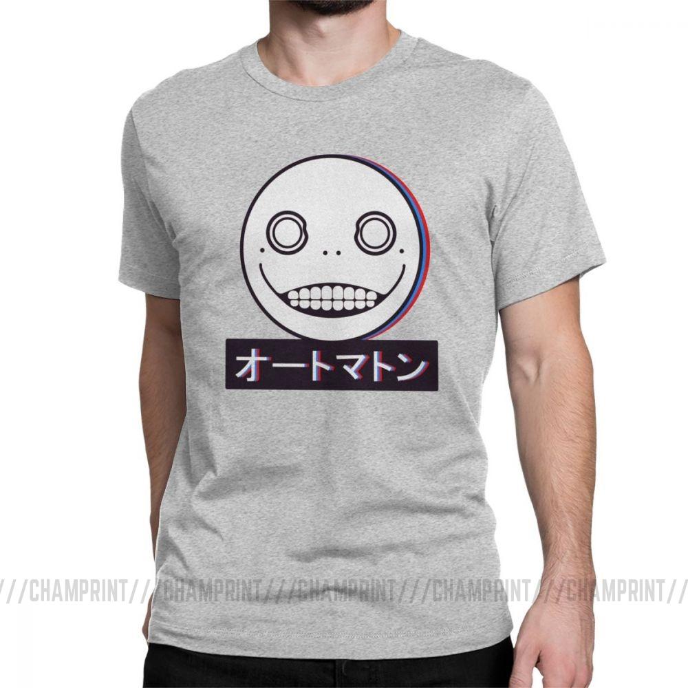 Humor Spiel Nier Automata 2B Yorha T-Shirts Herren Rundhals 100% Baumwolle T-Shirt