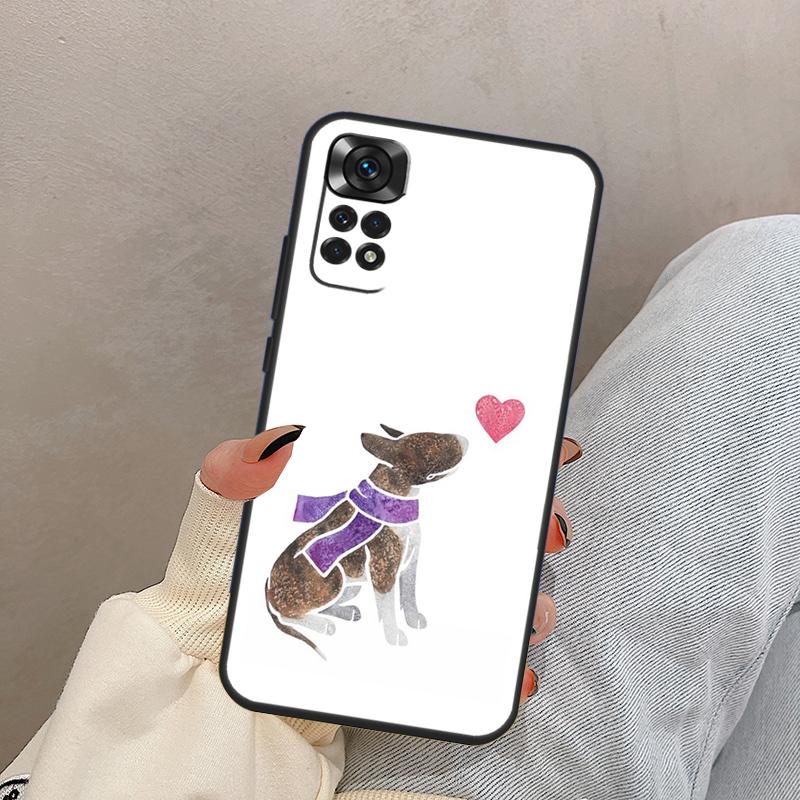 English Bull Terrier Dog For Xiaomi Redmi Note 13 10 12 11 14 15 Pro Plus Case Cover For Redmi 15 13C 12C 14C 10C 15C