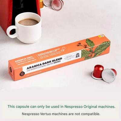 Arabica Dunkle Mischung Kaffeekapseln 45g (4,5g x 10)