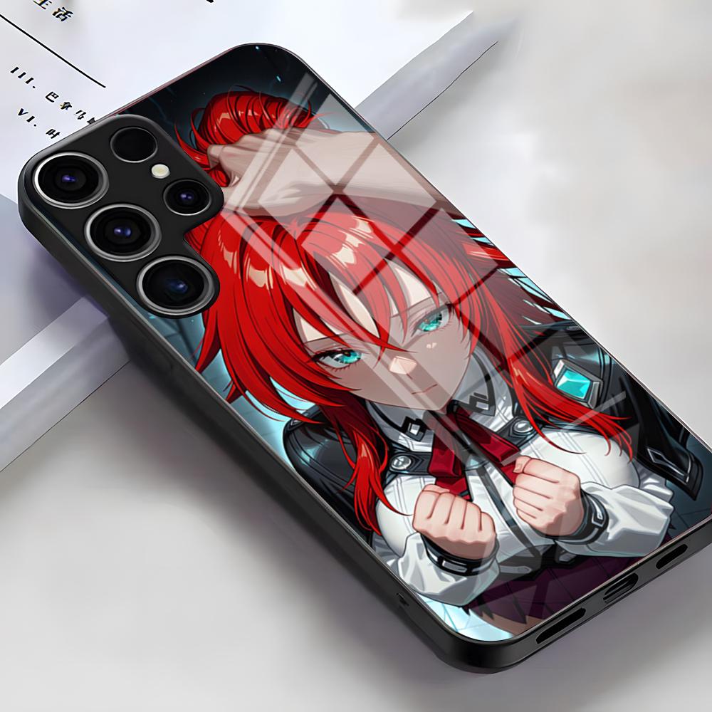 High School DxD Hero Handyhülle Für Samsung S26 S25 Edge Ultra S23 S22 S21 S20 Ultra Plus S24 Fe A54 A53 A25 Glasabdeckung