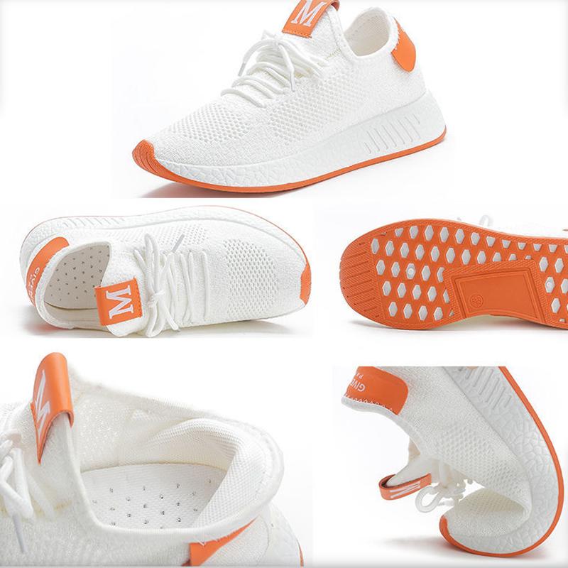 Lightweight Flying Woven Clearance Sneakers Korean All-match Women's Shoes Flat Casual Shoes Spring and Autumn Fashion Student Net Shoes