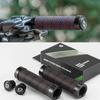 ROCKBROS Bicycle Handlebar Grips with Bar Tape Aluminum Lock Ring for Double for Mountain Bikes Grips, Anti-Slip Style, 22.2mm Handlebars,