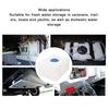 19.81 Gallons RV Water Holding Tank Portable LLDPE Fresh Water Container with 130mm Water Inlet for RV Trailer Campers Boat Yacht