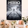 MMetro 2033 Anime Video Game Hanging Bohemian Tapestry Bohemian Wall Tapestries Mandala Kawaii Room Decor