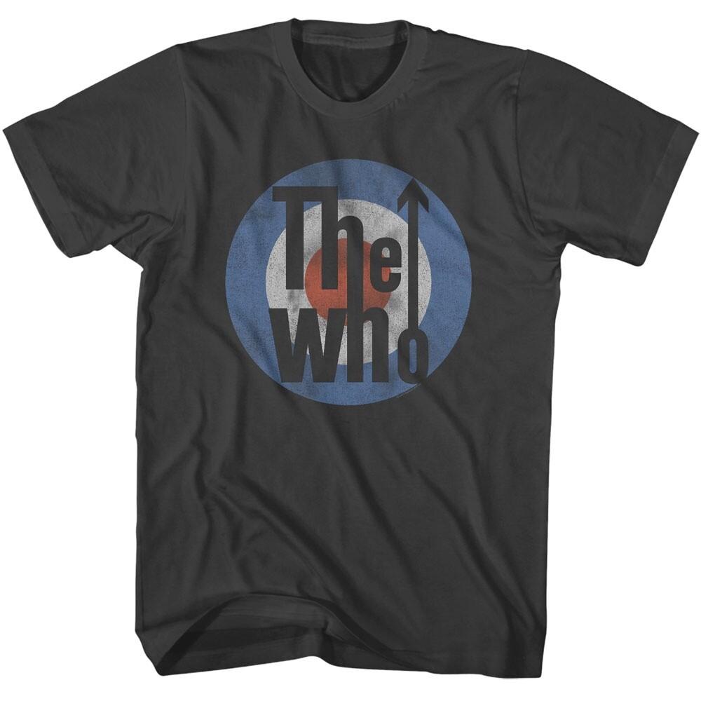 The Who Band Adult T Shirt Music CIRCLE LOGO Roger Daltry New Official Cotton Unisex T-Shirt M
