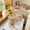 House Shape Hanging Tissue Bag Sunflower Design Tissue Roll Hanger Car Napkin Box  Car Use