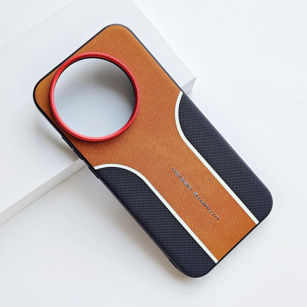 For Realme GT 8 Pro Case Luxury PU Color Blocking Leather Silicone Cover For Honor Realme GT8 Pro Shell Fashion Simple Bumper