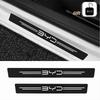BYD Car Door Sill Stickers for BYD Atto 3 Yuan Plus Atto 2 Shark Dolphin Surf Dolphin Seal Song Plus Sealion Tang Carbon Fiber