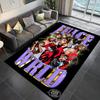 Juice Wrld: Legacy Music Passion Carpet Printing Suitable for All Seasons Bathroom Mat Fashion Office Chair Cushion