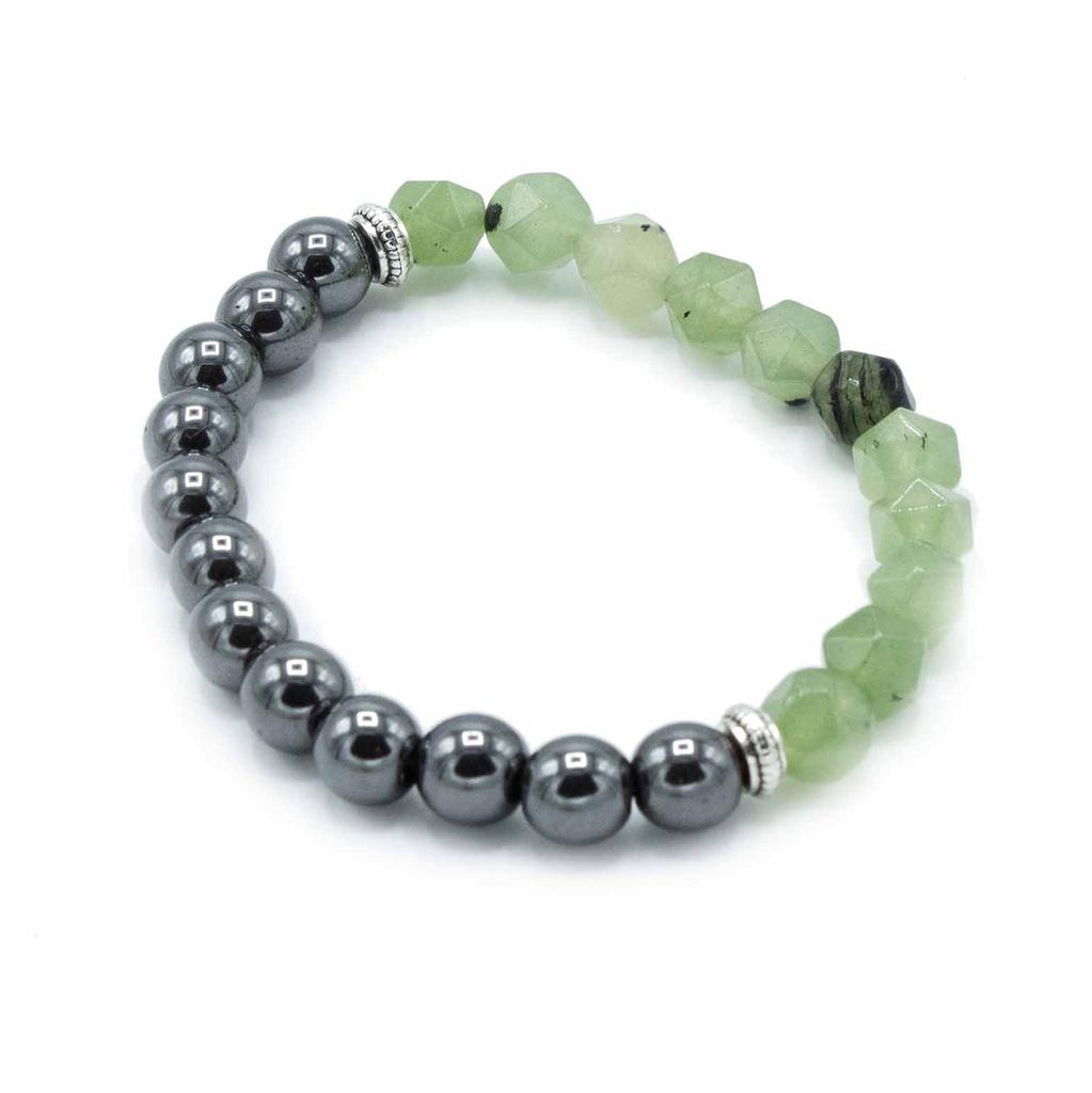Jade Bracelet Faceted Magnetic Gemstone