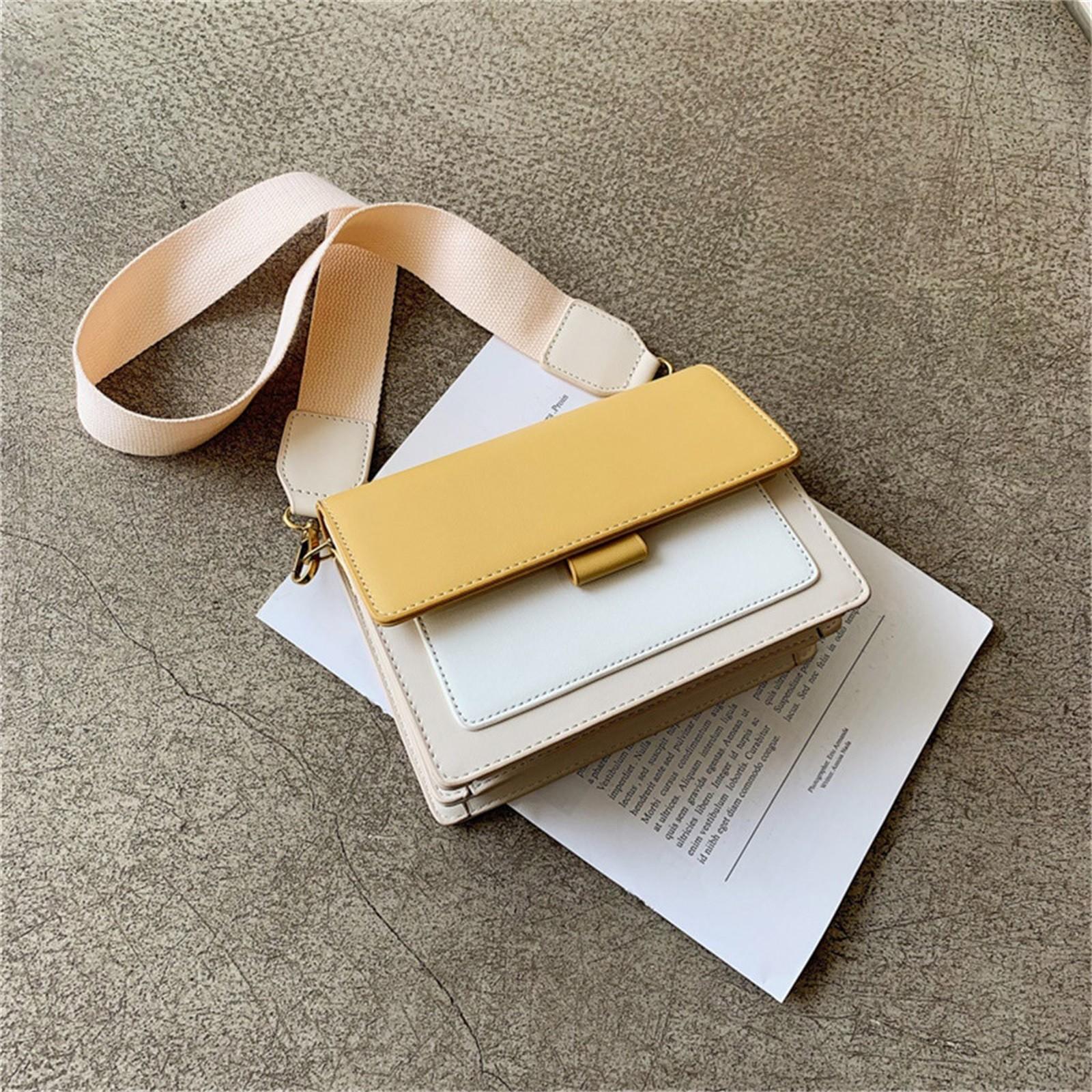 

Модная многофункциональная сумка через плечо большой емкости One Size жёлтый