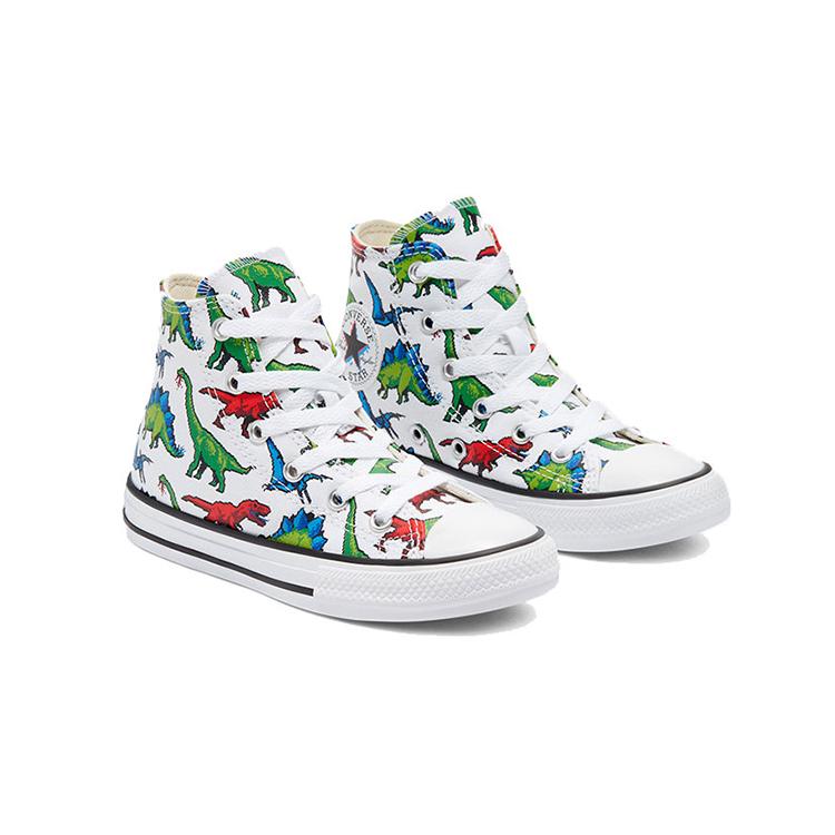 Converse All Star Canvas High Top Kids Canvas Shoes White (Unisex) Kids' Canvas Shoes 670349C