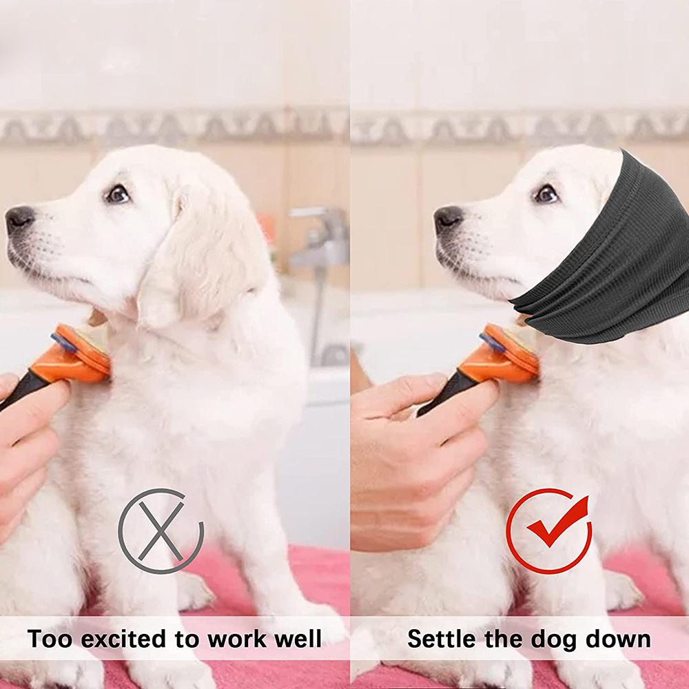 Cat and Dog Beauty Earmuffs, Pet Ears, Anti-noise Headgear, Dog Earcaps, Dog Scarves, Washable, Highly Elastic and Decompression