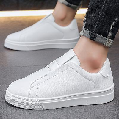 Autumn Fashion Board Shoes Men's Shoes Trend White Shoes Green Men's Sports Casual Shoes Comfortable Breathable Trendy Slip-resistant Walking Shoes