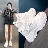 Versatile Casual Sports Shoes Women's New Spring and Autumn Thick-soled Heightening Dad Shoes