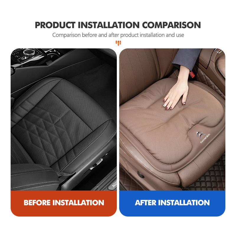 Car Cushion Velvet Breathable Front Seat Protector Anti-slip Pad For Citroen Grand Berlingo Jumper Celysee Xsara Picasso