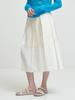 Cote 28-1 Wide Tuck Midi Skirt