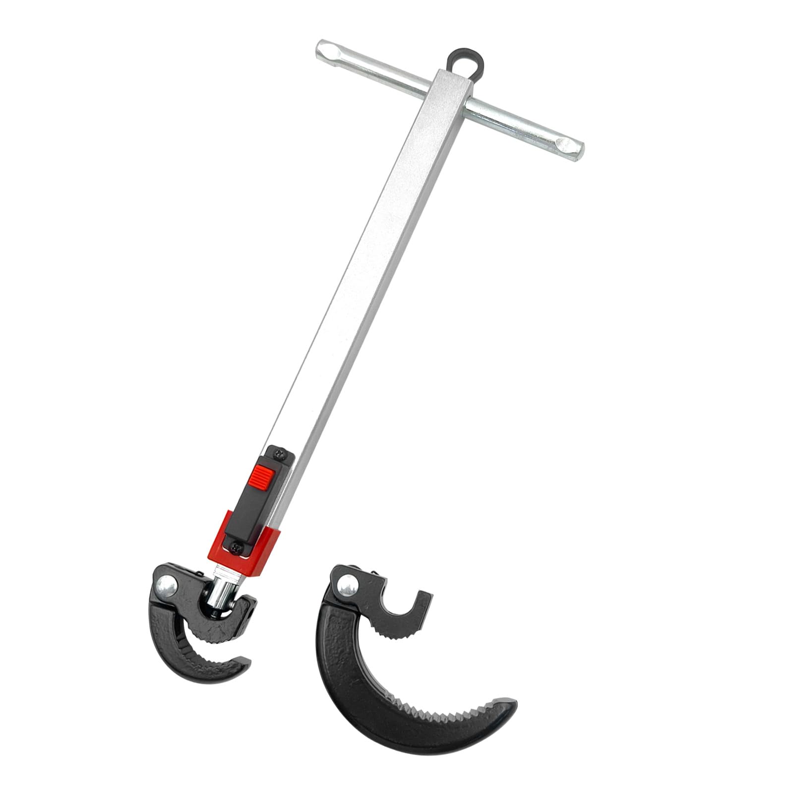 

10-17 Inch Telescopic Basin Wrench, Cr V Steel, 180 Degree Rotatable Sink Faucet Wrench, 1.25-2.5 Inch, 0.39-1.25 Jaw Capacity