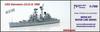 Nico model US Navy Guided Missile Cruiser Galveston 1968 Resin Kit PN07059 1/700 Galveston-class CLG-3