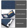 New Short Men Two -Fold Wallets Slim Card Holder For Mitsubishi Outlander Lancer L200 ASX Pajero Grandis Eclipse