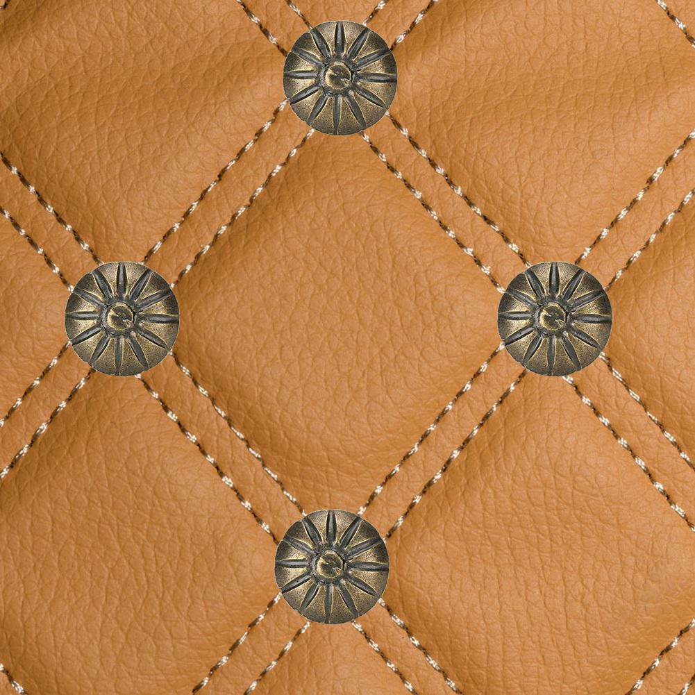 500 Adet 11 x 16mm Baloncuklu Çivi Krizantem Desenli Retro Bronz Demir Kanepe Sabit Dekorasyon