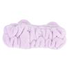 Hair Bands Cat Ears Shaped Soft Cloth Cute Headbands for Women Washing Face Make Up SpaPurple