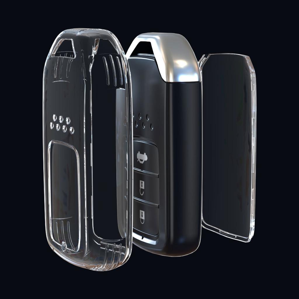 Car key cover is suitable for Honda Civic Accord Crown Road URV Lingpai CRV Yingshipai transparent car key cover