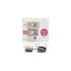 Encore Small Long Wallet -3cm Wide, High-End Look, Bicolor, Genuine Leather, Thin Wallet for Women,