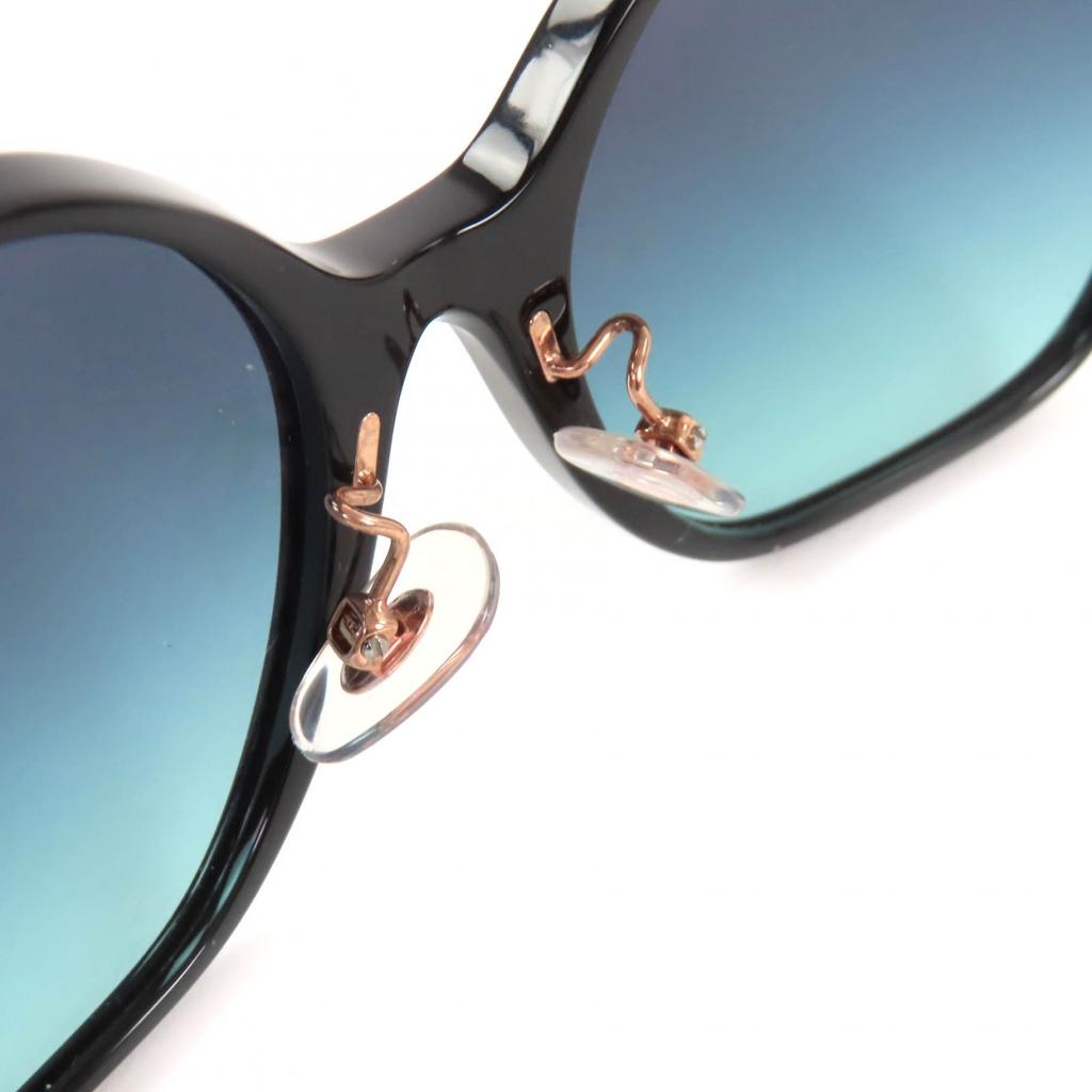 Geweldige TIFFANY&Co. zonnebril Vierkant Bril zwart Dames TF4191-F Gebruikt