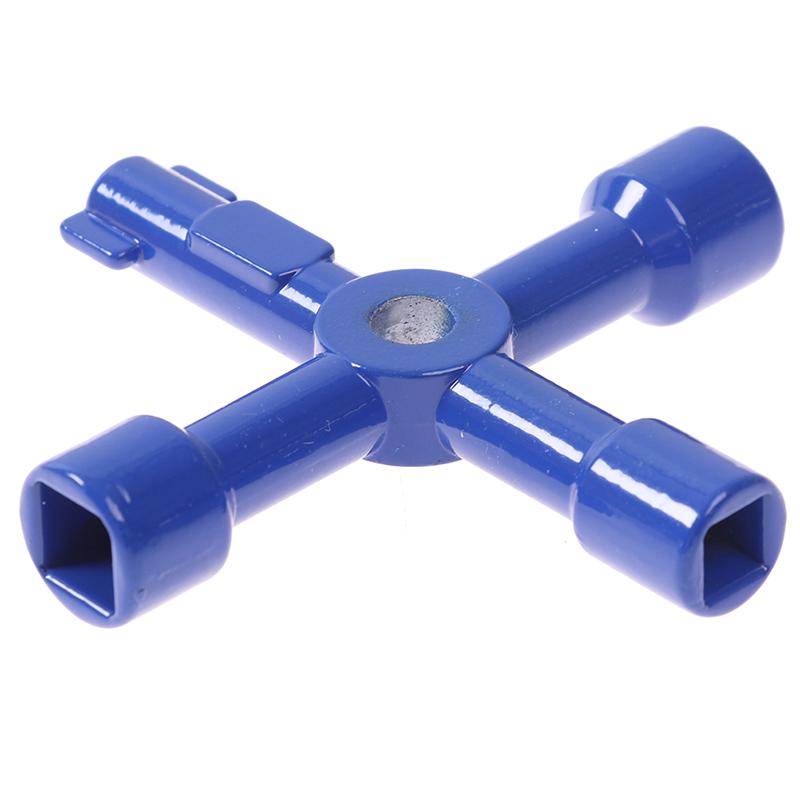 4-Way Multi-Functional Key For Electric Water Gas Meter Box Opening Key