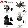 Non-Toxic Building Blocks Humanoid Dolls Toys Digital Action Figures Assembled Toys Crawler Children'S Educational Doll Toys For Children
