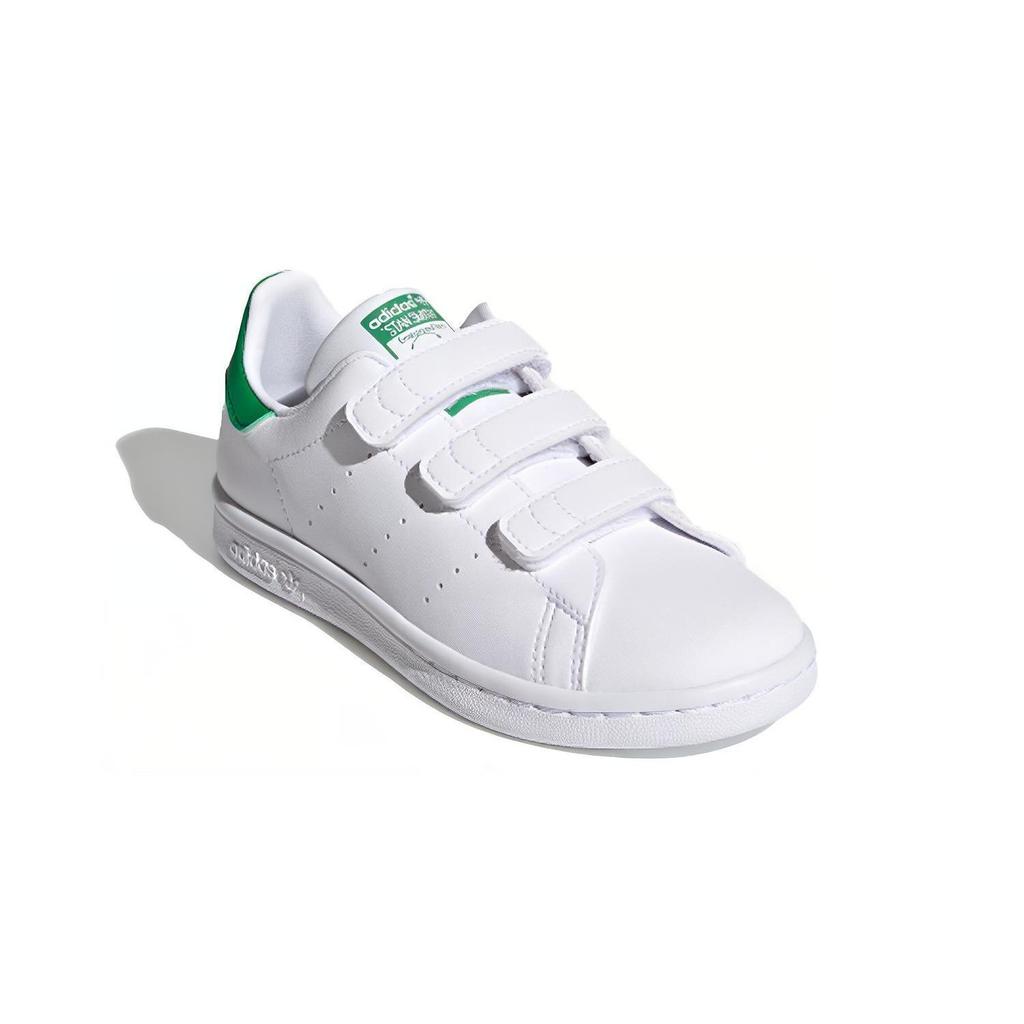 Adidas Stan Smith Strap Cloud White Green PS FX7534
