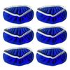4/6Pcs Microfiber Flat Mop Replacement Cloth Cover Wet Dry Cleaning Washable Mop Covers for Swiffer Sweeping Mop