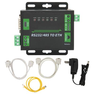 RS232RS485 To Ethernet Converter Double Serial Ports High Speed Low Power High Stability Computer