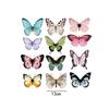 3D Butterfly Wall Stickers DIY Gift 3D Butterfly Wall Decor Wall Decals for Garden Flower Arrangements Wall Living Room Wedding