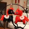 Horse Brings Wealth Plush Doll Dragon And Horse Spirit Pendant New Year Mascot Good Luck Charm Cute Lucky Gift for Kids Collectors