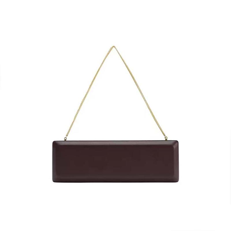 Crocodile Pattern Brand Women's Handbag Luxury Designer Wedding Party Evening Purse Clutch Bag Metal Chain Long Shoulder Bag