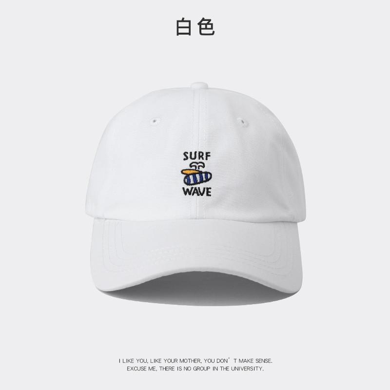 Baseball Monochrome Classic Cap For All Seasons Youthful And Sunprotective