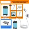 Portable Self-Priming Electric Shower for Outdoor and Rural Use