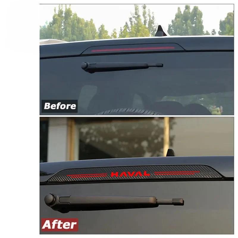 For HAVAL H9 MKII 2nd 2025 2025 Decals High Mounted Stop Brake Lamp Light Car Styling Rear Fog Lamp Sticker Accessories