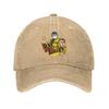 Master of Cold Brew Mortal Kombat  Unisex Women Baseball Cap  Distressed Denim Caps Hat Vintage Workouts Unstructured Soft Headwear