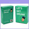 Exciting Let's Get Drunk Party Game Cards Fun Drinking Game For Adults