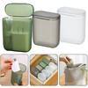 1Pc Desktop Data Cable Storage Box Dustproof Headphone Organizer Box With Cover Clear Cable Wire Container Box For Home Office